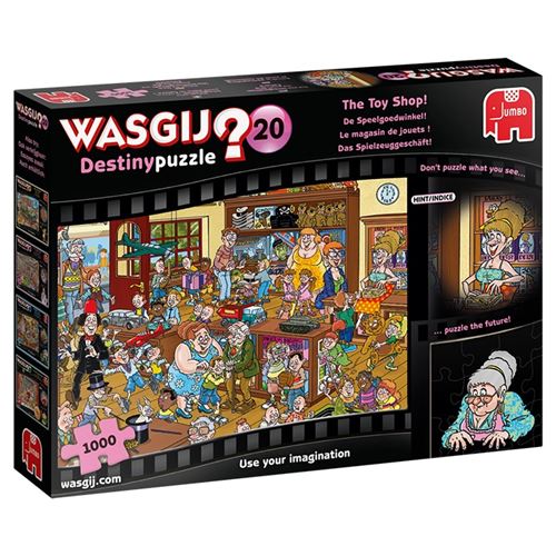 Puzzle 1000 pièces Diset Wasgij Destiny 20
