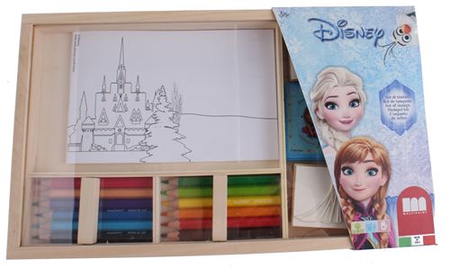 Multiprint Disney jeu de couleurs congelées 19 pièces