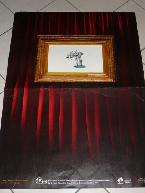 Jacques Charlier - 70x100 cm - AFFICHE / POSTER