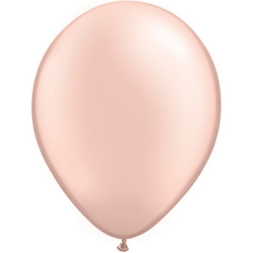 Qualatex - Ballons uni 28cm (lot de 100) (Taille unique) (Pêche perlée) - UTSG4586