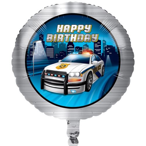 ballon alu police