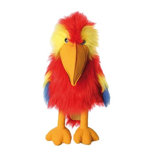 The Puppet company Large Birds Scarlet Macaw Hand Puppet