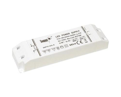 Transformateur pour led à tension constante dehner elektronik snp75-24vl-e