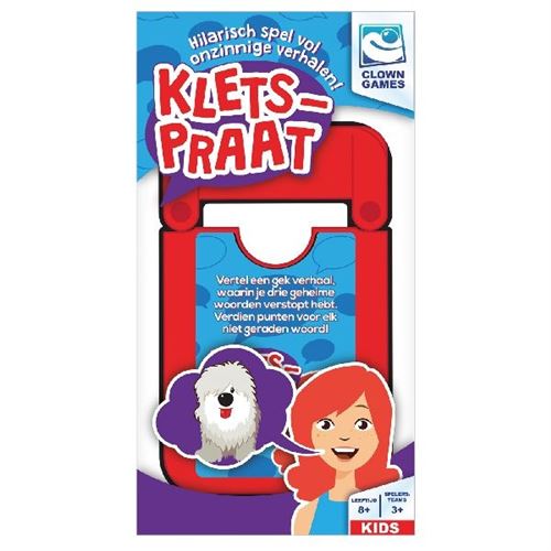 Clown Games jeu de cartes Kletspraat