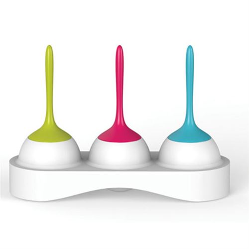 Moule silicone pour 3 sucettes glacées Silicone Zone 140987