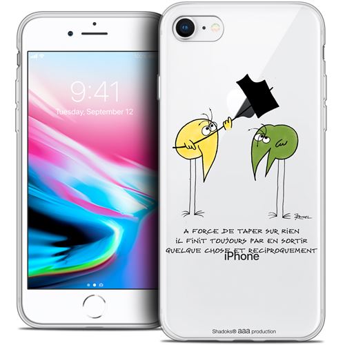 Coque Gel Apple iPhone 8 (4.7 ) Extra Fine Les Shadoks® - A Force