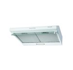 Brandt BHC9602W - Hotte - standard - largeur : 60 cm - profondeur : 50 cm - evacuation & recyclage - blanc