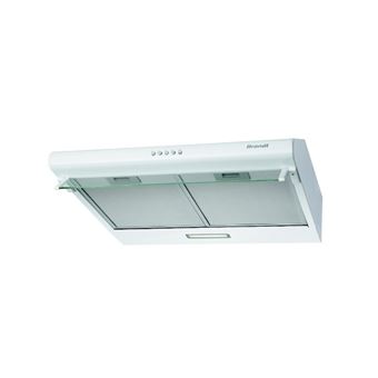 Brandt Bhc9602w Hotte Standard Largeur 60 Cm Profondeur 50 Cm Evacuation Recyclage Blanc Hotte Casquette Achat Prix Fnac