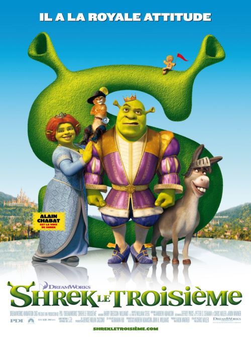 Shrek le Troisième AFFICHE CINEMA ORIGINALE