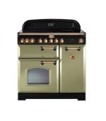 Piano de cuisson vitrocéramique falcon cdl90ecog/b-eu vert olive laiton