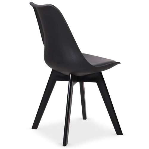 Paris Prix Lot De 2 Chaises Design maélia 82cm Noir Paris Prix Lot De 2 Chaises Design maélia 82cm Noir