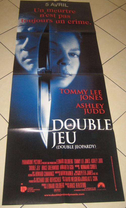 Double Jeux AFFICHE CINEMA ORIGINALE