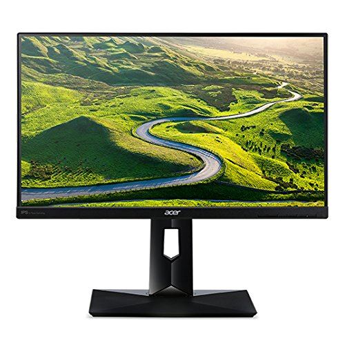 Acer CB241HY - LED-monitor - 23.8 - 1920 x 1080 Full HD (1080p) - IPS - 250 cd/m² - 4 ms - DVI, VGA, DisplayPort - luidsprekers - zwart