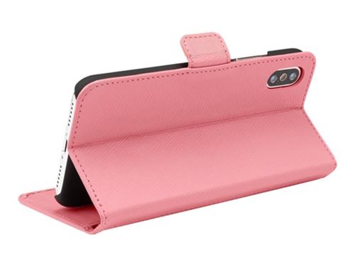 dbramante1928 Milano - Étui à rabat pour téléphone portable - pink lady - pour Apple iPhone X