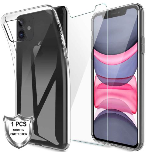 Housse coque pour Apple iPhone 11 avec Verre trempé protection écran