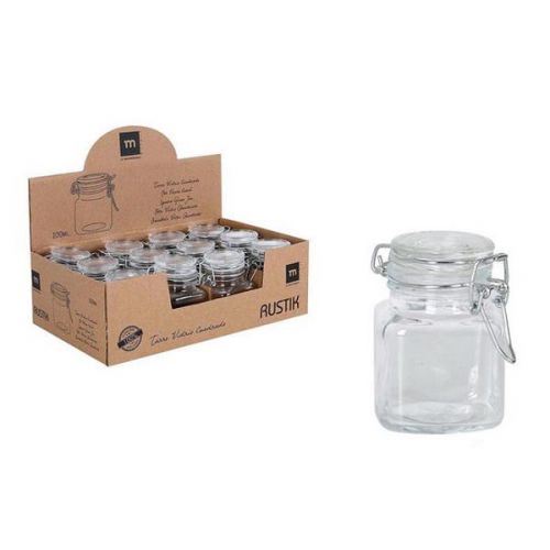 Pot en verre Mini La Mediterránea 100 ml Fermeture hermétique