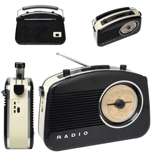 Radio 60's bluetooth noire