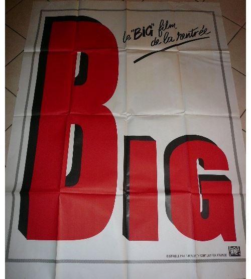 Big AFFICHE CINEMA ORIGINALE