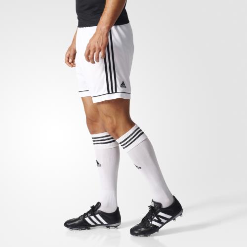 Adidas - Short adidas Squadra 17 - 7/8 ans - blanc/noir
