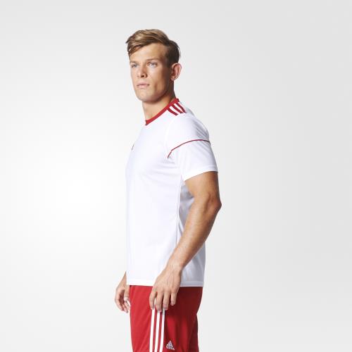 Adidas Maillot Squadra 17 blanc/rouge vif Taille 7/8 ans Adulte Homme