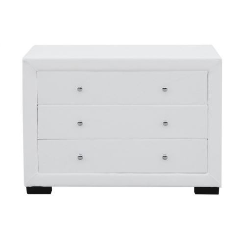 Commode chambre à coucher design EVA - couleur - Blanc