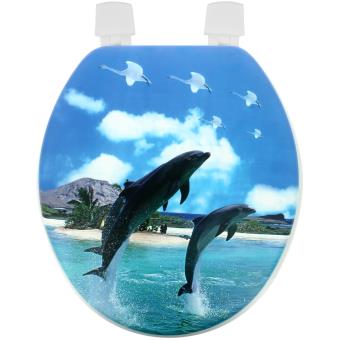 Wallpaper Abattant De Toilettes Wc Dauphin Ocean Plage Paradisiaque For iPhone