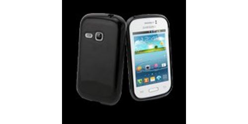 Muvit Housse en minigel pour Samsung Galaxy Young S6310 Noir