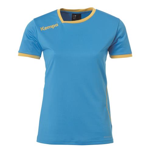 Kempa Maillot Curve jaune/bleu Taille XS Adulte Femme