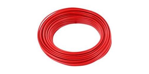 Fil de câblage BELI-BECO L218/5 rt 2 x 0.14 mm² rouge 5 m