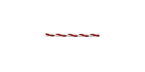 Fil de câblage BELI-BECO L2/5/10 rt/wß 2 x 0.04 mm² rouge/blanc 10 m