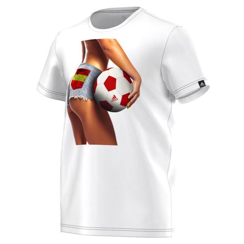 Adidas Originals Summer Fan Blanc XL T-shirt Adulte Mixte