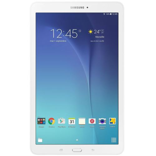 Smsu Tablette Samsung Galaxy Tab E 9.6" 8 Go Blanc