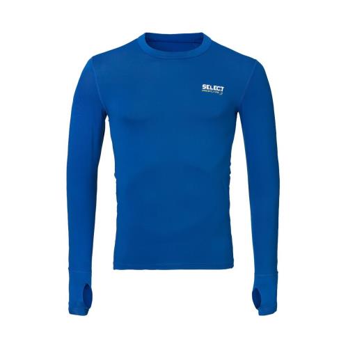 T-shirt de compression manches longues Select 6902-jaune-14/16 ans