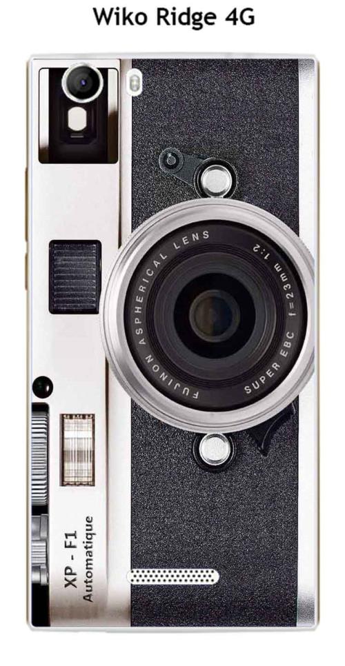Coque Wiko Ridge 4G design Appareil photo 4