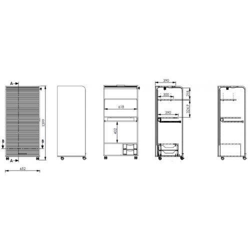 Armoire Informatique Mobile Noire 2 Tiroirs Blog Achat Prix Fnac
