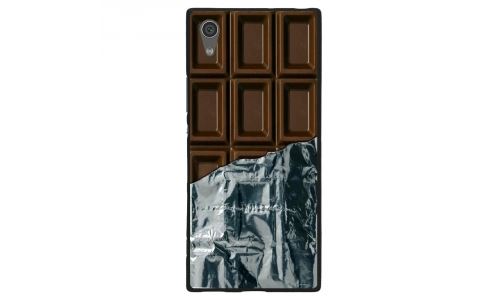 Coque souple pour Sony Xperia XA1 Ultra avec impression Motifs tablette de chocolat