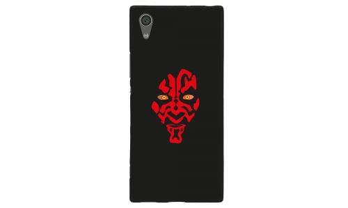 Coque souple pour Sony Xperia XA1 Ultra avec impression Motifs Dark rouge