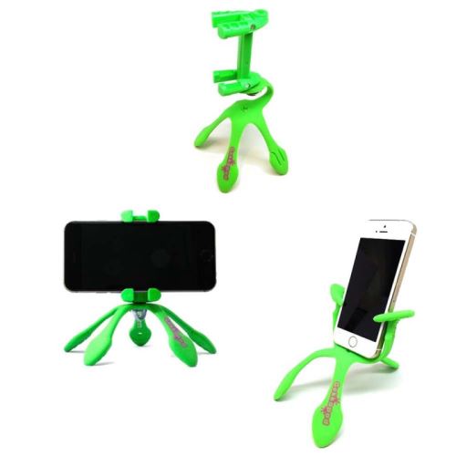 Mini-trépied GekkoPod + support universel - Vert