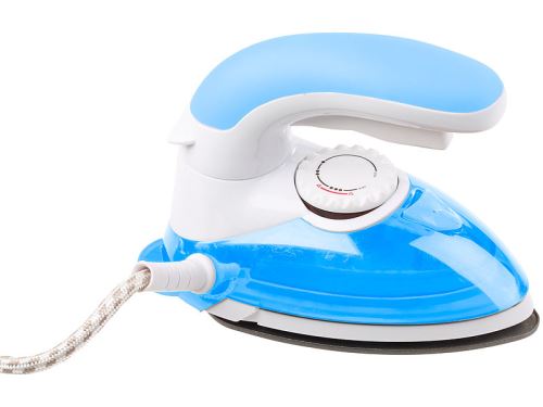 Fer à repasser de voyage avec brosse vapeur