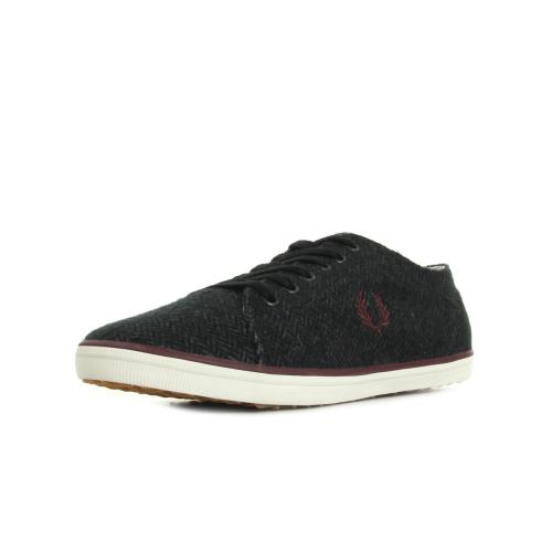 Baskets Fred Perry Kingston Tweed Charcoal Gris 40