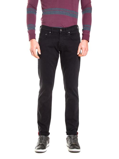 Carrera Jeans - Pantalon 7179302A pour homme, tissu bull denim, taille slim, taille basse - 48 - Noir
