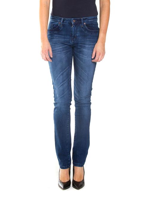 Carrera Jeans - Jeans 752 752C00970 pour femme, tissu extensible, taille normale, taille normale - 40 - Bleu