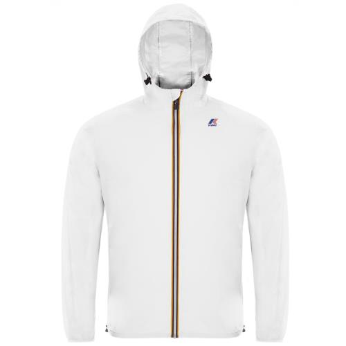 K-Way - Veste LE VRAI 3.0 CLAUDE pour homme, tissu compressible, tissu respirant - XS - Blanc
