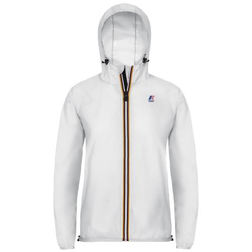 K-Way - Veste LE VRAI 3.0 CLAUDETTE pour femme, tissu compressible, tissu respirant - XS - Blanc