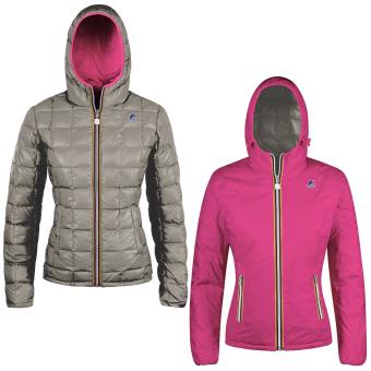 Double Tissu Lily K Plus Way Thermo Pour Femme Imperméable Veste xvggXqw8S