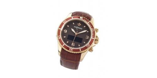 MyKronoz ZeClock Montre pour Smartphone/Tablette Rose/Or