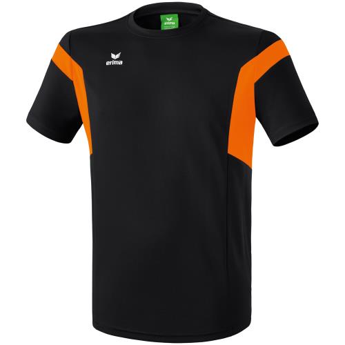Erima - T-shirt Erima Classic Team - L - noir/orange