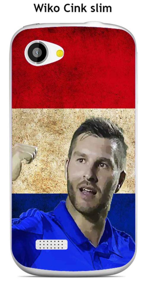 Coque Wiko Cink slim design Gignac & Drapeaux