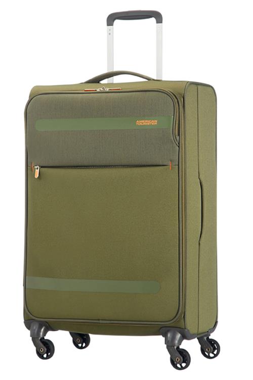 Herolite Lifestyle Valise American Tourister 4 roues 67cm Khaki