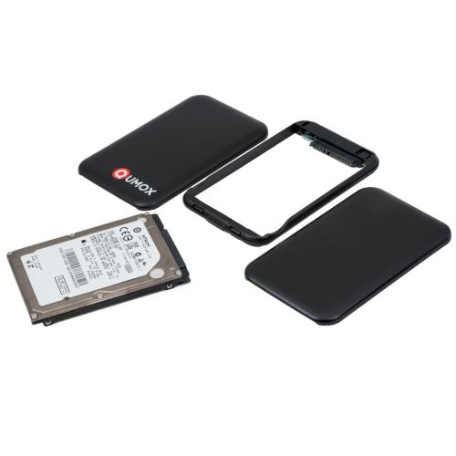 2,5 pouces cas disque dur mobile disque dur SATA 2 To support à disque dur  SSD USB 3.0 + noir